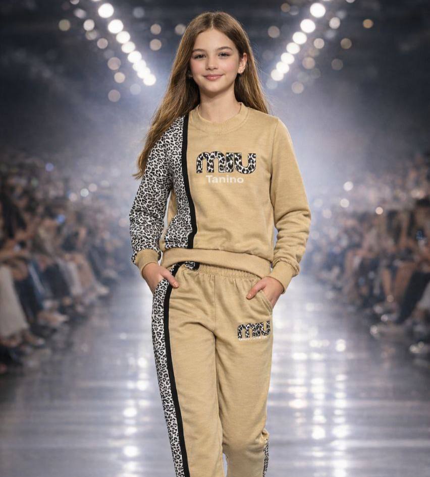 ست بلوز و شلوار پلنگی میو کد ۲۴۰۶