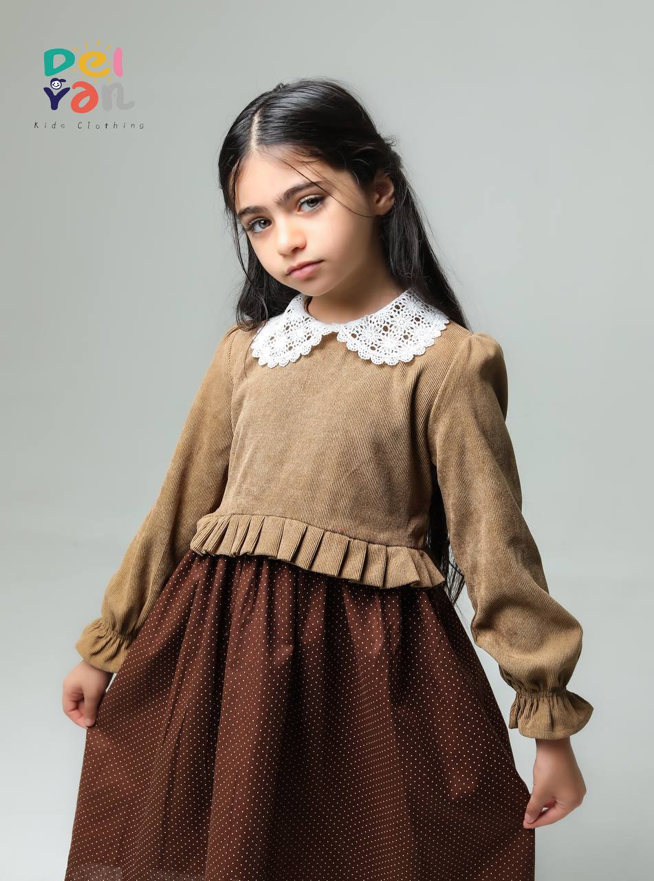 پیراهن دخترانه کد ۲۴۴۹