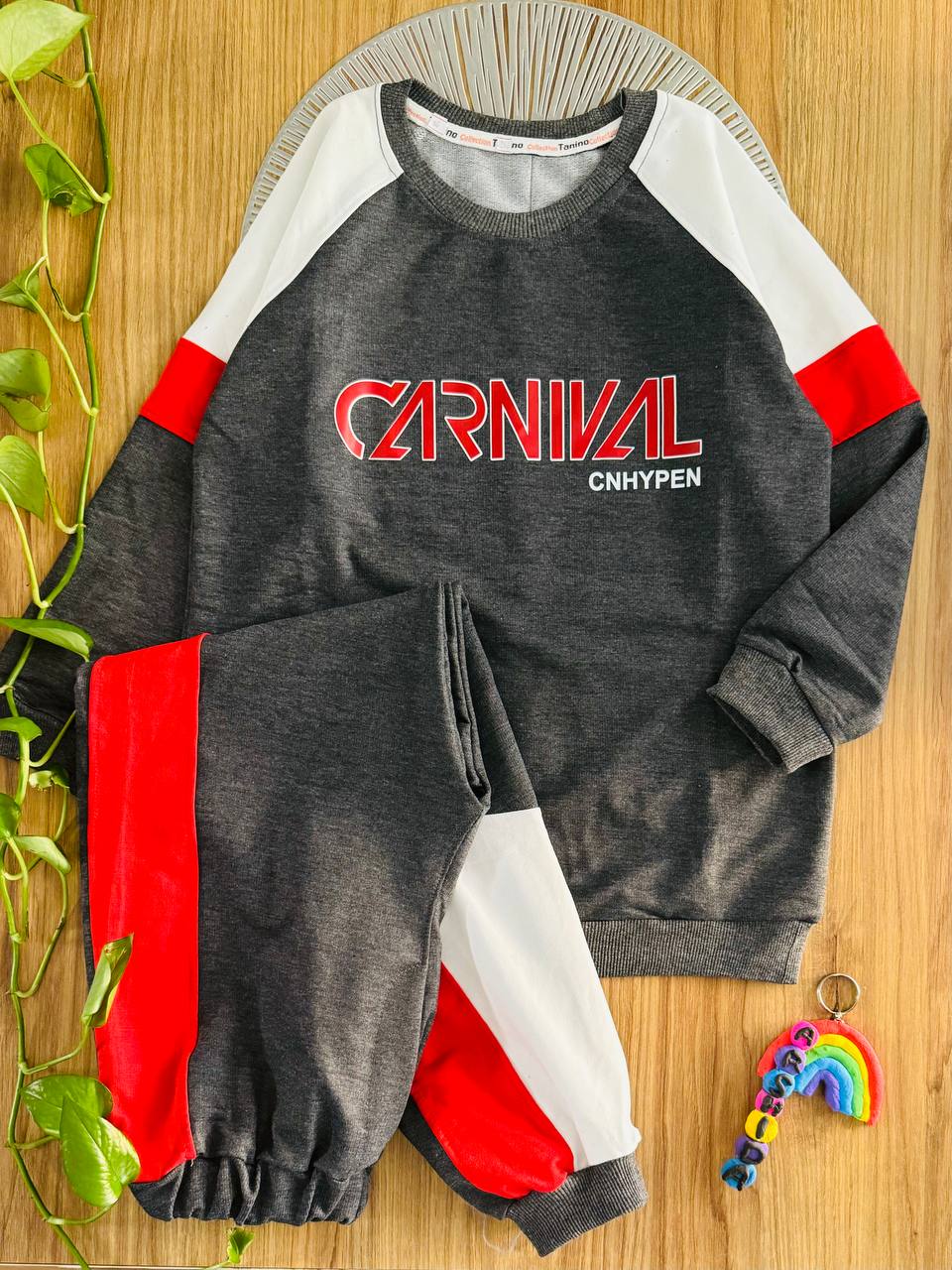 ست بلوز و شلوار بچگانه اسپرت مدل Carnival | لباس راحتی پسرانه کد ۲۴۰۵