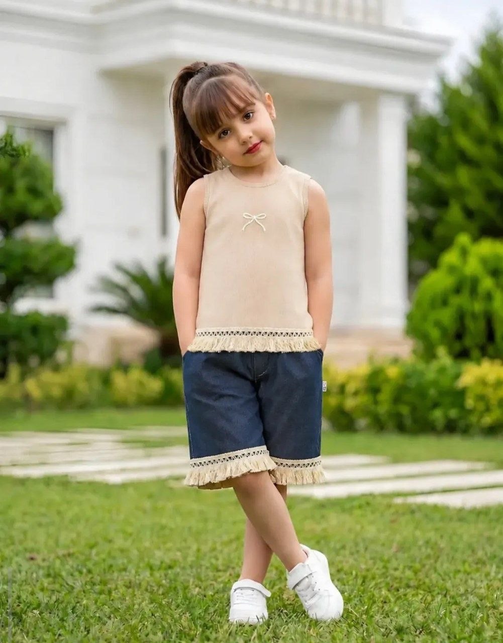 تاپ و شلوارک لی گلاریس کد ۲۵۶۲