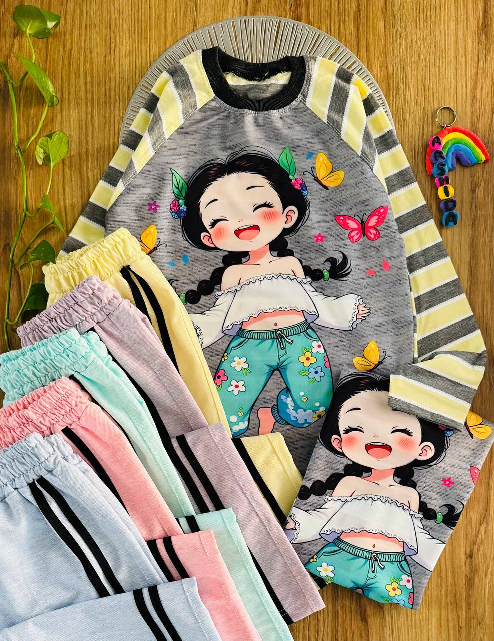 بلوز و شلوار دختر شاد کد ۲۳۹۵