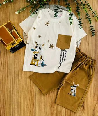شلوارک و تیشرت بیرونی کد ۱۵۷۹