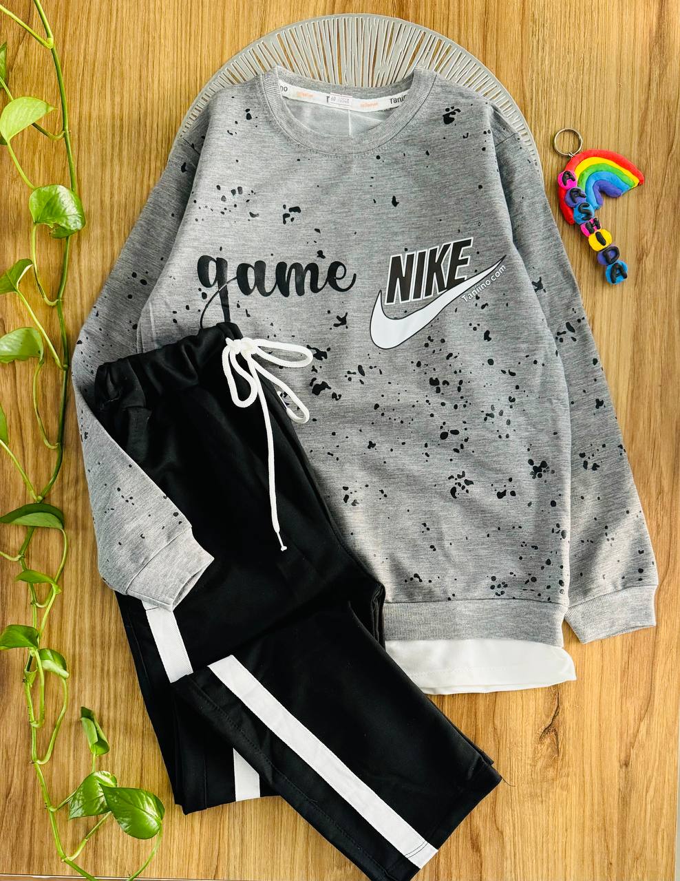 ست بلوز و شلوار سایز بزرگ اسپرت کد ۲۴۴۷