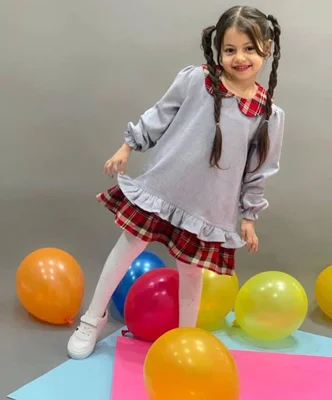 کد ۱۲۸۳ تونیک کبریتی دخترانه کد ۱۲۸۳
