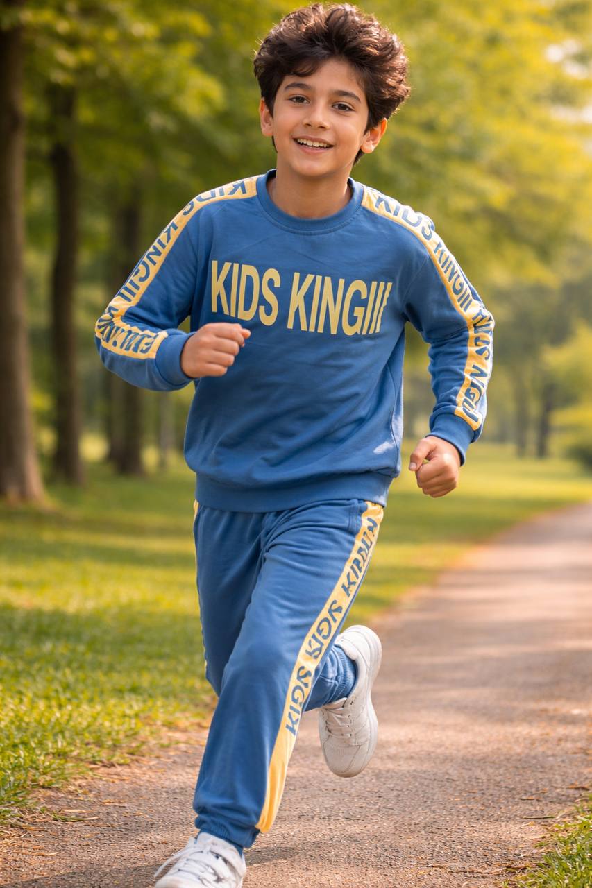 ست بلوز و شلوار سایز بزرگ پسرانه کد ۲۴۱۱