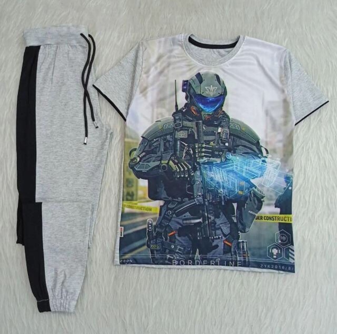 ست تیشرت و شلوار  پسرانه کد1118