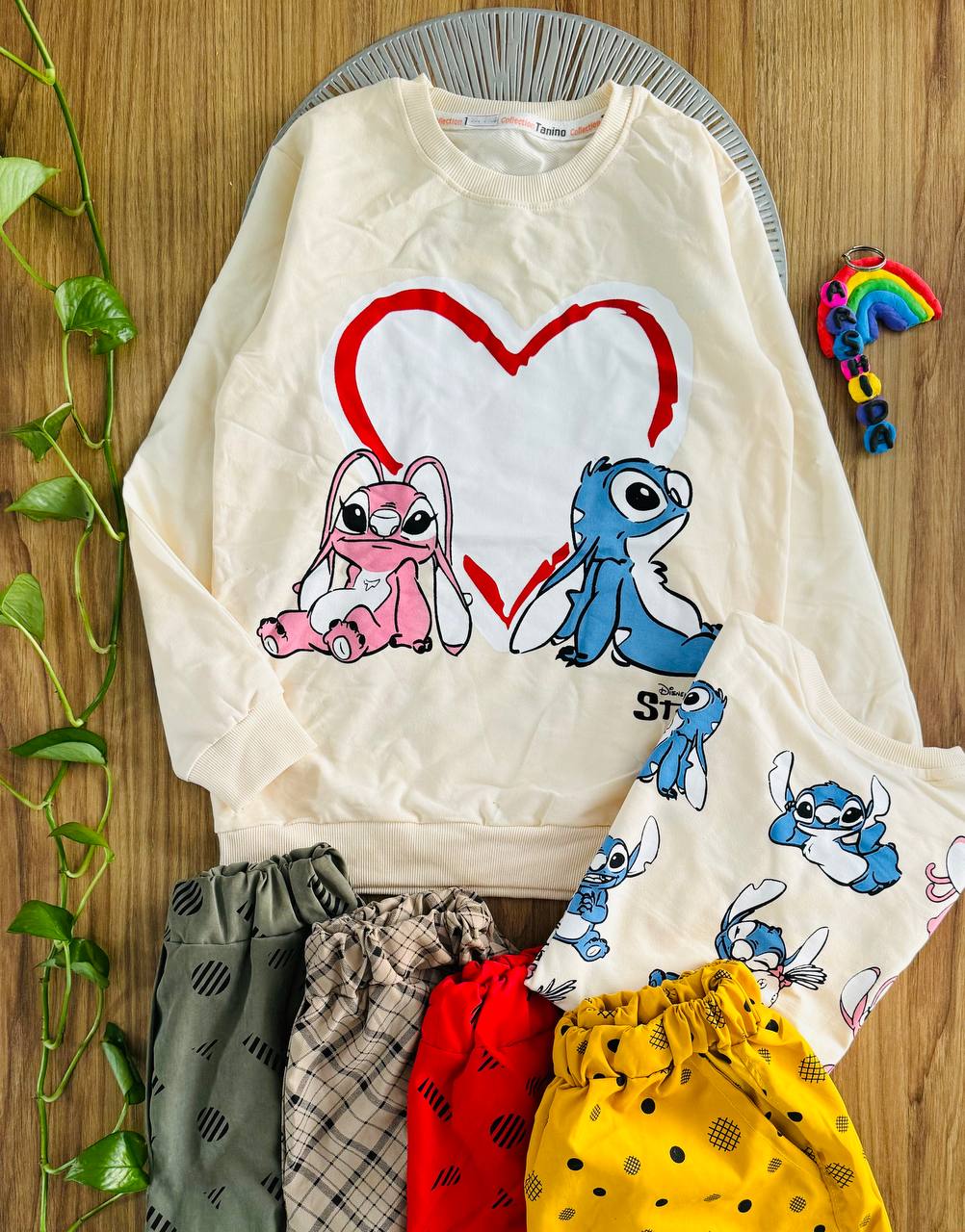 ست بلوز و شلوار دخترانه استیج کد ۲۴۳۶