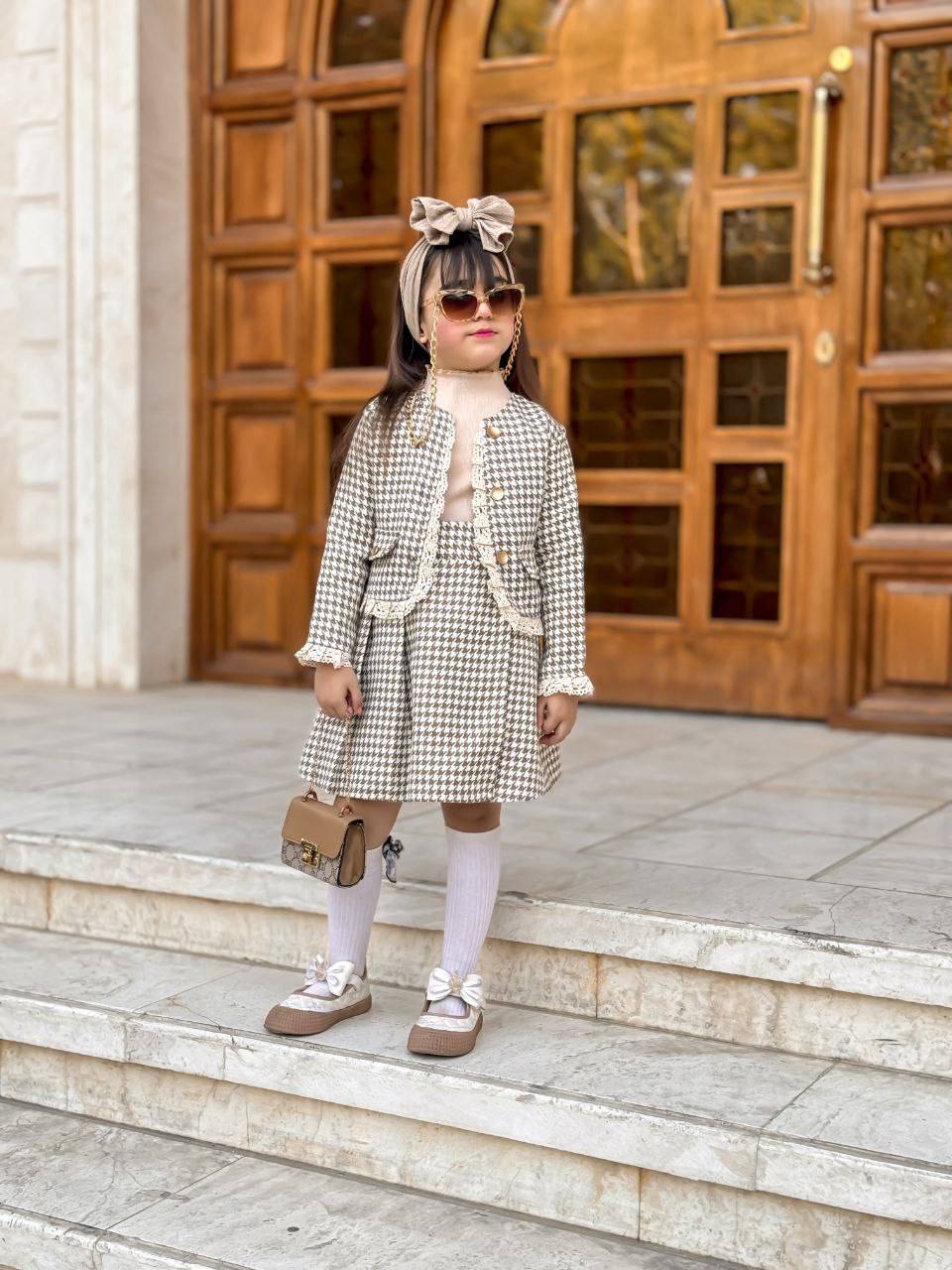 سه تیکه کت تاب و دامن مجلسی کد ۲۴۲۲